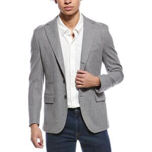 Eleventy Mens  Wool-Blend Jacket